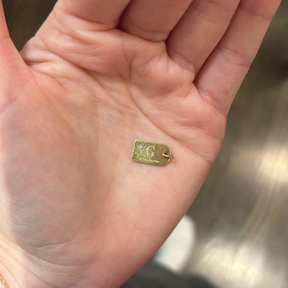 Tiffany & Co. 18k Gold Female Gender Symbol Tag Charm Pendant W/ Diamond - Picture 4 of 7